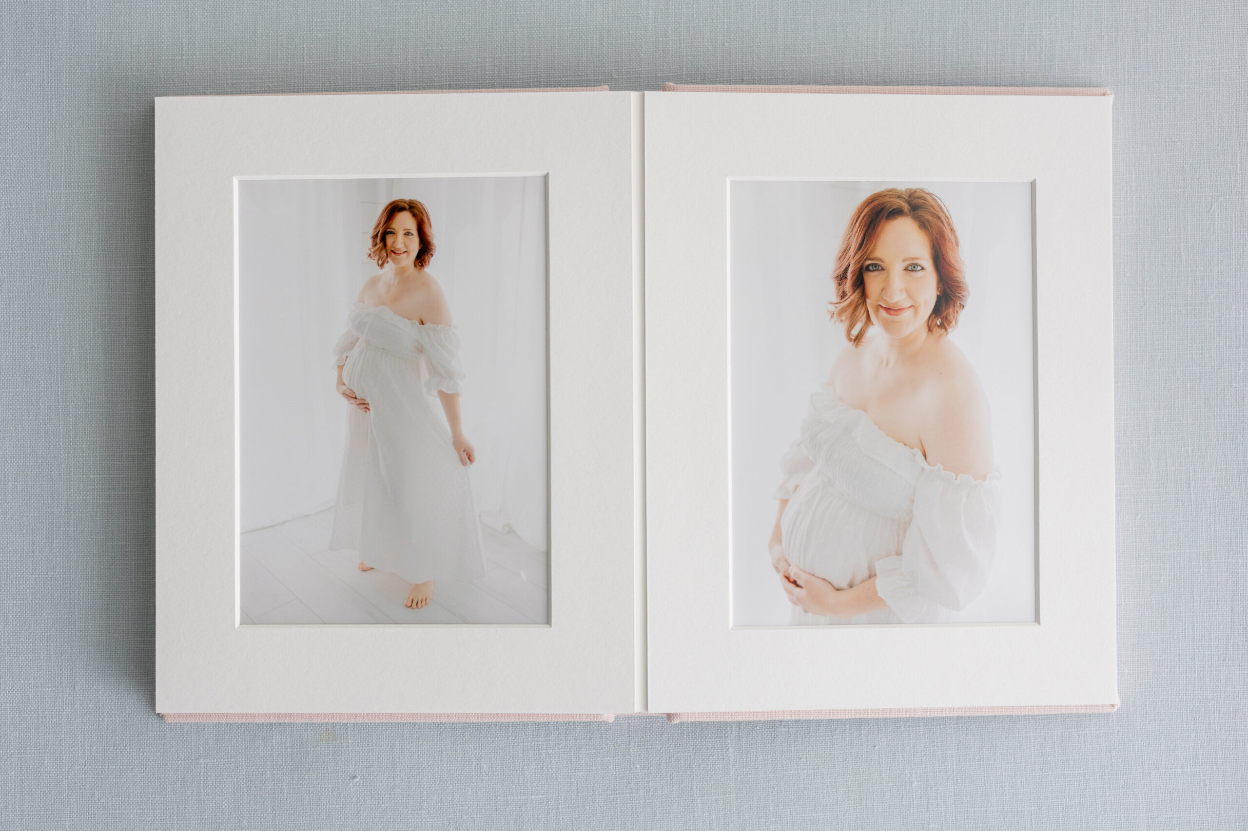album with maternity photos